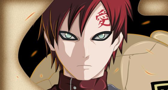 tatuagem do gaara no pescoço gaara ff｜Pesquisa do TikTok