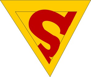 símbolo de 1940 - hq Superman #6