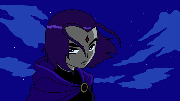 Raven, Teen Titans Go  Teen titans go, Desenho da ravena, Desenho de  retrato