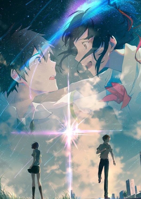 Your Name. Um dos melhores animes que assistir