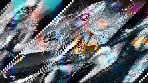 Black Cat & Silver Sable