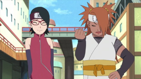 Boruto diz que vai Proteger a Sarada quando ela for Hokage - Boruto: Naruto  The Movie Dublado 