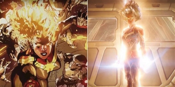 Skrulls em Capitão Marvel, levam pessoas a relembrar Dragon Ball