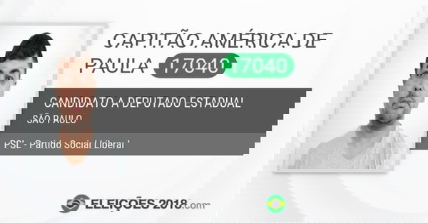 capitão américa de paula