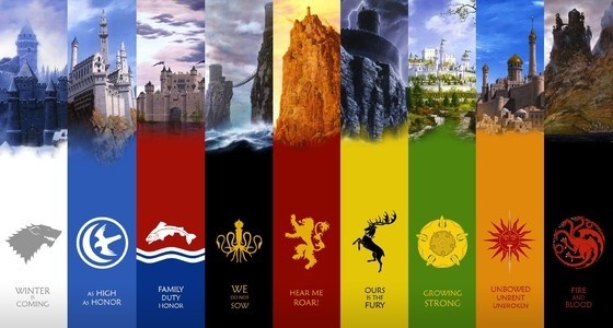 Casas de Game of Thrones: conheça quais são (e suas características) -  Aficionados