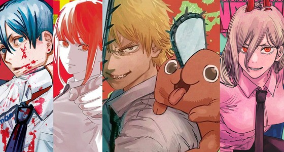 Os principais personagens de Chainsaw Man