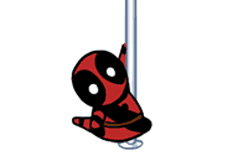Deadpool dançando