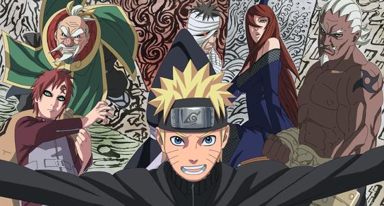 TODAS AS VILAS NINJAS E PAISES DE NARUTO 