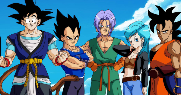 Trunks revela para Goku que é filho de Vegeta e Bulma - Dragon