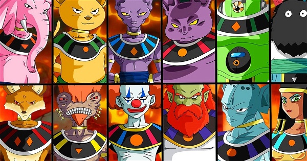 Cada Deus da Destruição em Dragon Ball Super