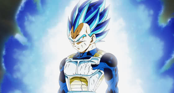 Revelada nova forma do Vegeta Super Saiyajin Deus!