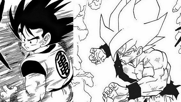 Resultado de imagem para imagens do goku super sayajin deus para colorir