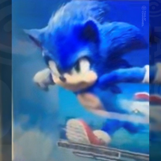 E ESSE SONIC DO FILME QUE VAZOU???