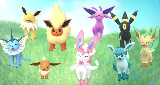 Pokemon Eevee E Suas Evoluções De Plastico