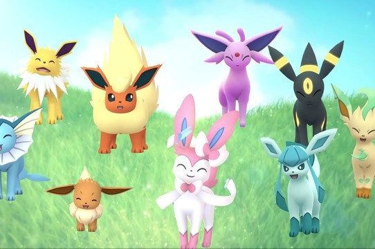 A Evolução do Eevee no Pokémon GO: truques e nomes