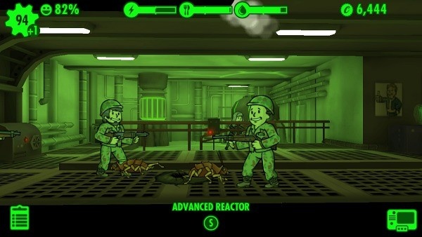 what does the crafting symbols do in fallout shelter