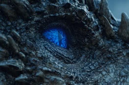 O dragão de gelo de Game of Thrones: chegou com o Rei da Noite