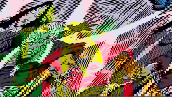 Gamora e Adam Warlock