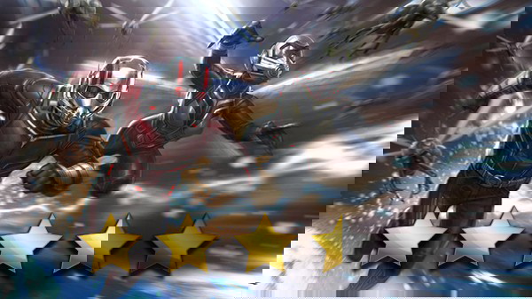 três estrelas e meia