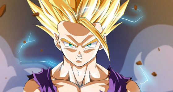 Desenho, Gohan super sayajin 2