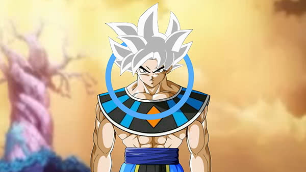 O CABELO BRANCO QUE NINGUÉM CONFUNDE! #goku #ultrainstinct #migatenogo