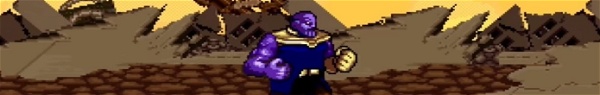 Guerra Infinita: Fã recria batalha contra Thanos em 16-bit!