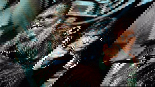 Chewbacca e Han Solo