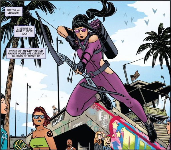 Kate Bishop, Wiki Vingadores