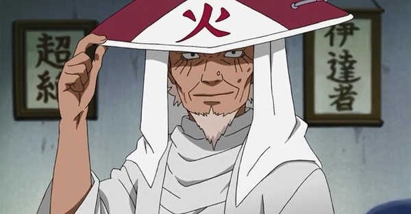 A IDADE DE CADA HOKAGE DA VILA DA FOLHA 