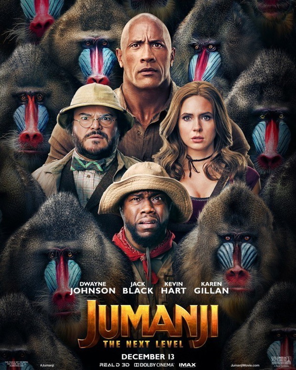 Novo pôster de Jumanji: The Next Level