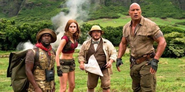 Qual tal um joguinho de fases do filme Jumanji: Bem-vindo a Selva