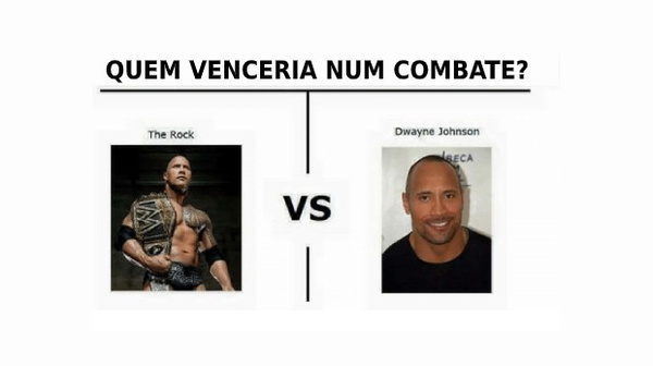 the rock tem irmao gemeo?