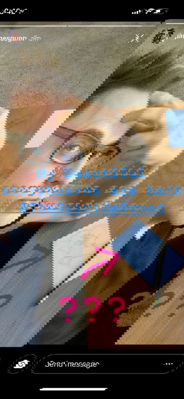 James Gunn Storyboard