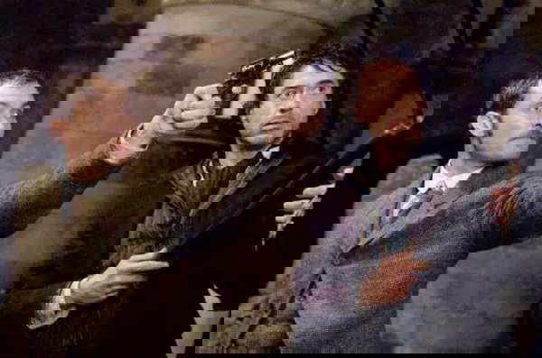 Jude Law e Robert Downey Jr em Sherlock Holmes