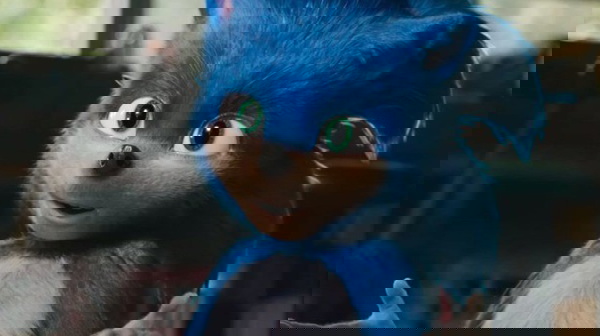 Antigo visual de Sonic