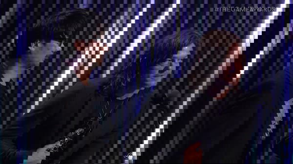 Hideo Kojima e Norman Reedus no The Game Awards 2017