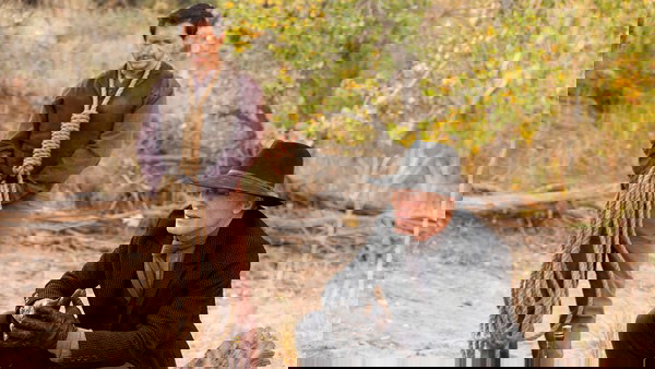 Lawrence e Homem de Preto