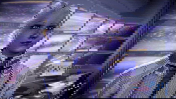 Personagem Liara T'Soni de Mass Effect original