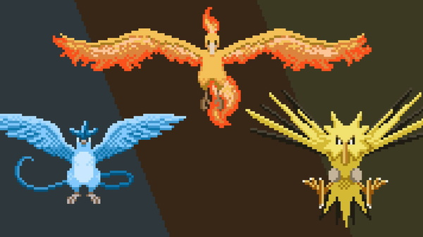 Pokémons Lendários do PokémonGO: Moltres, Articuno e Zapdos