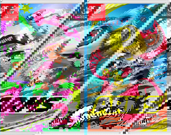 caixas Nintendo Switch