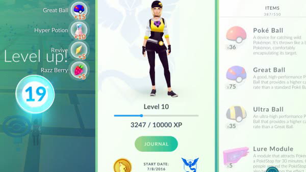 Pokémon GO - Requisitos e Recompensas de Cada Nível do Jogo