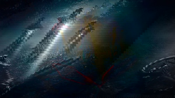 Lucas, Mike e Dustin