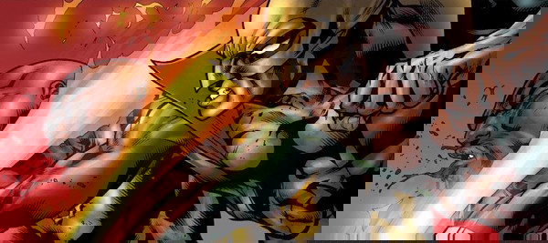 Punho de Ferro lutando