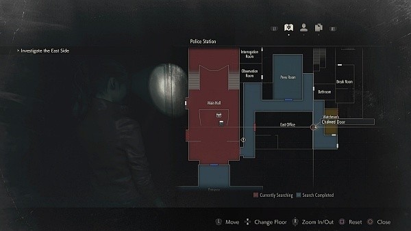 maps for resident evil 2 remake