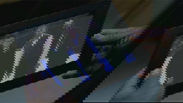 fotografia de Robert, seu pai e Arnold