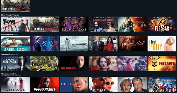 Amazon prime video programas de tv