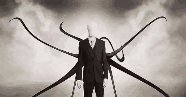 Slenderman  Desenhos assustadores, Arte horror, Macabro