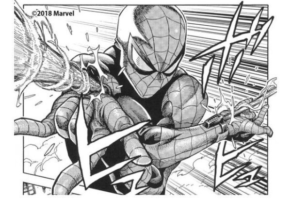 spiderman manga