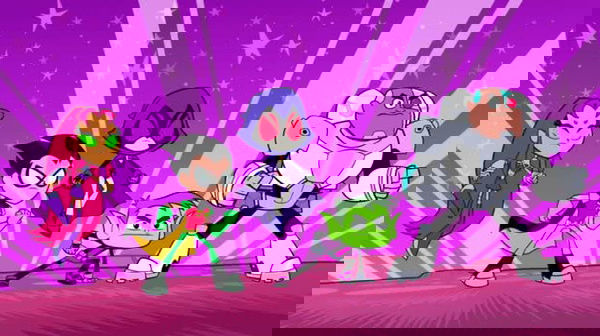 Jovens titans em ação