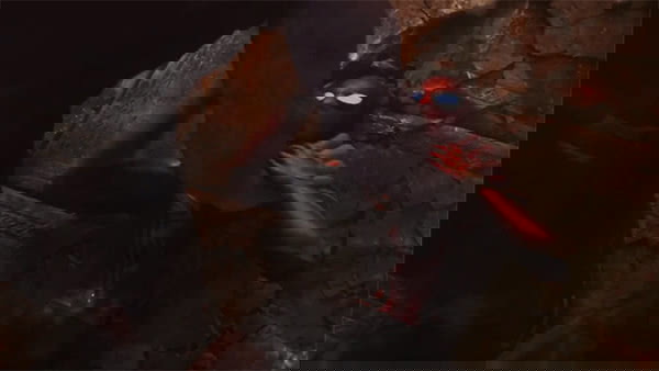 Thanos e Homem-Aranha